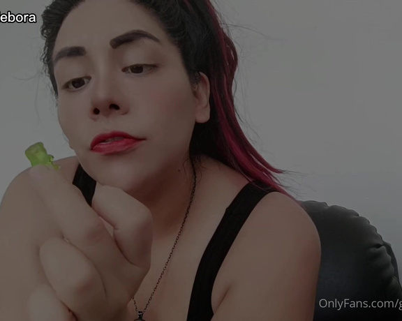 Giantess Debora aka giantess.debora OnlyFans - Vore Gummy bears with belly sound Spanish Full 9 min here!! It was a custom video! Ask