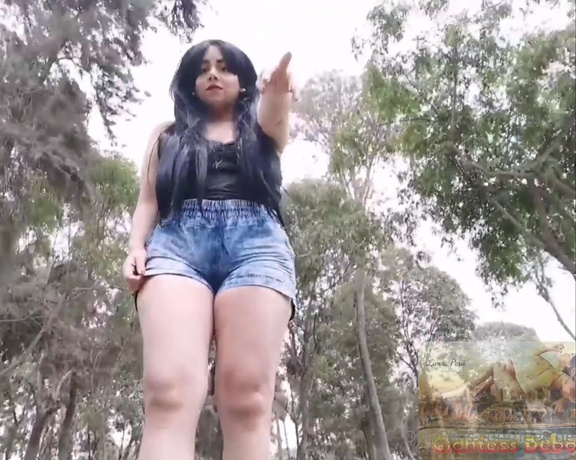 Giantess Debora aka giantess.debora OnlyFans - Tiny was crushed by her girlfriend en espaol #giantessfetish #footfetish