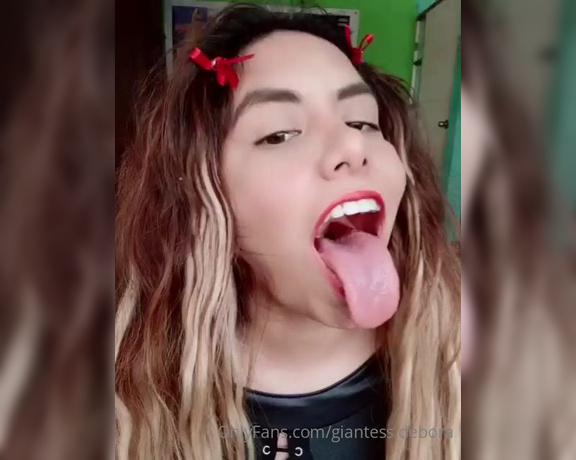 Giantess Debora aka giantess.debora OnlyFans - I wanna your cum baby!!!