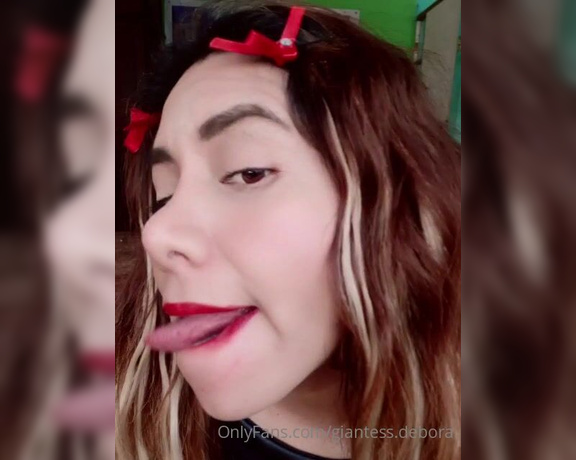 Giantess Debora aka giantess.debora OnlyFans - I wanna your cum baby!!!