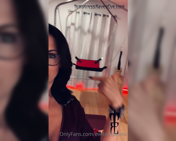 Temptress Raven Eve aka evetemptress OnlyFans - First video session from the new dungeon tonight Enjoy some after pics and this little video I’l 1