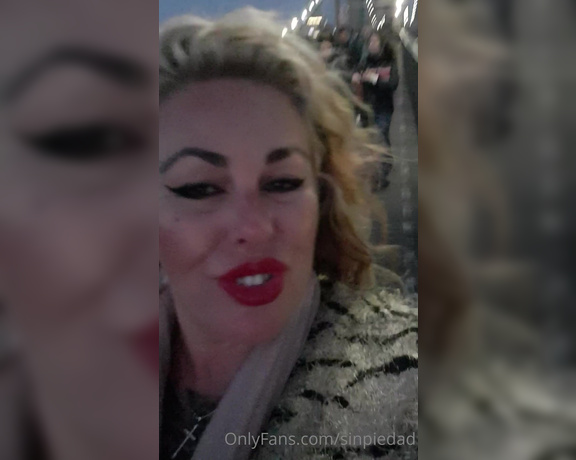 Mistress SinPiedad aka Sinpiedad Onlyfans - Teaching him public humiliation but hes so shy NYC