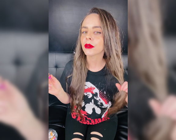 ManyVids - Dani Lynn - Smoking in Bullets Shirt