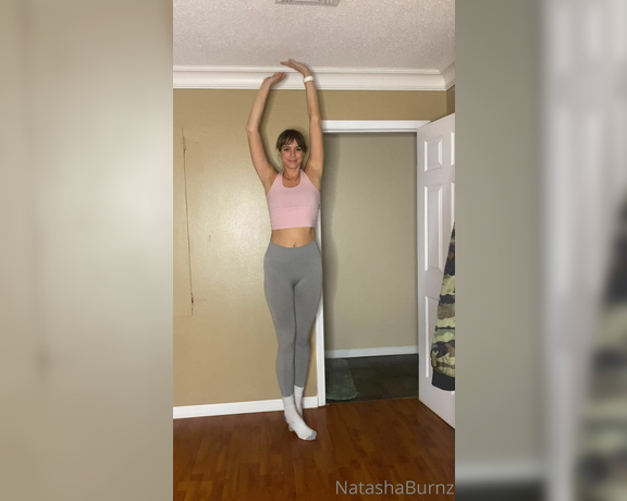 Goddess Tall Tasha aka Goddesstalltasha Onlyfans - Not even warmed up and I can kick higher than the door frame) do you think with practice I could kic