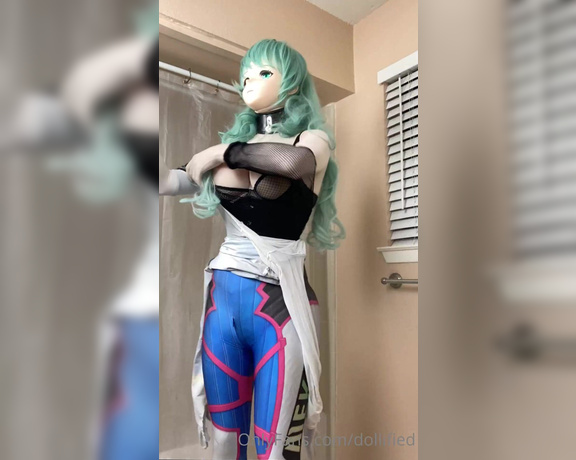 Dollified aka dollified OnlyFans - Time lapse of taking off so many layers and having fun  you can see how