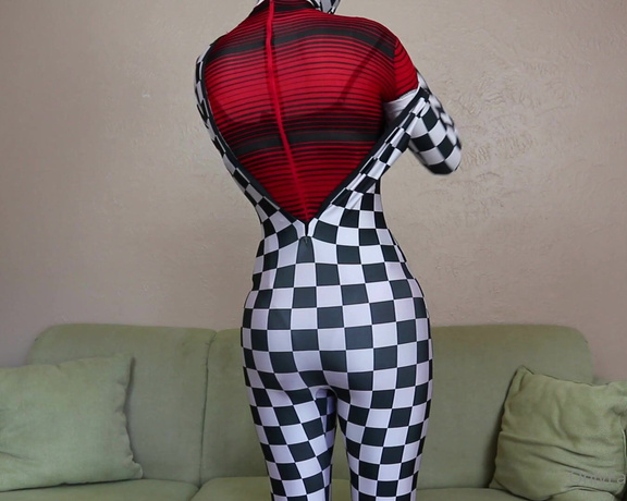 Dollified aka dollified OnlyFans - I take off two layers of zentai and Kaya up to vibrate and show off some