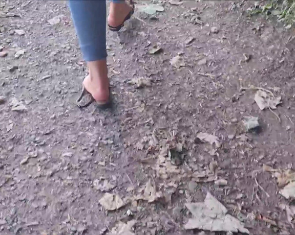 Kats Worn Heels aka katswornheels OnlyFans - Yesterdays adventures in my slingback leather flats This clip has a bit of everything  candid