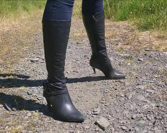 Kats Worn Heels aka katswornheels OnlyFans - When a boot licker buys a pair of your trashed leather boots but they are