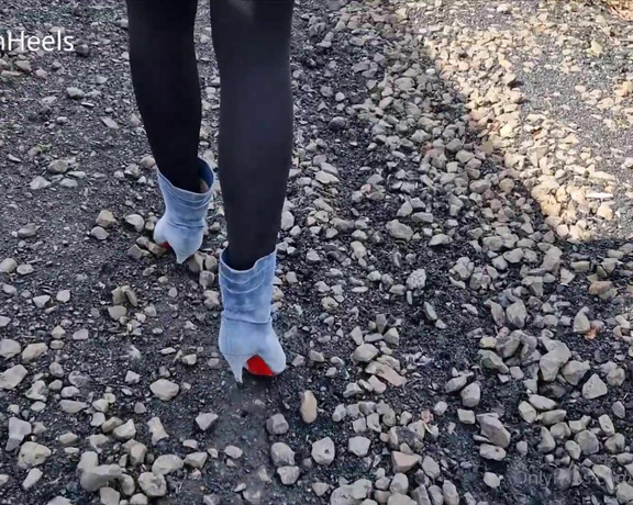 Kats Worn Heels aka katswornheels OnlyFans - Is it normal to get turned on by trashing extremely expensive Louboutin Boots