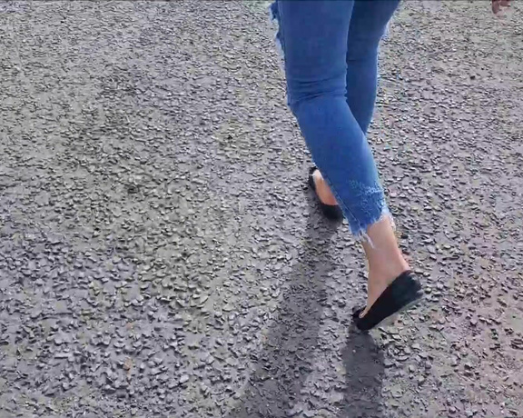 Kats Worn Heels aka katswornheels OnlyFans - Photoset and clip of me out and about in the country wearing my very well worn