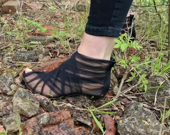 Kats Worn Heels aka katswornheels OnlyFans - This terrain looks a bit tougher lets punish them some more