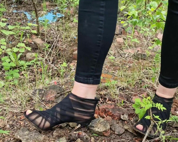 Kats Worn Heels aka katswornheels OnlyFans - This terrain looks a bit tougher lets punish them some more