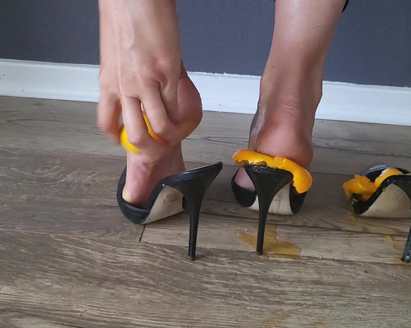 Kats Worn Heels aka katswornheels OnlyFans - And last but not least my nappa leather stiletto mules Which was your favourite