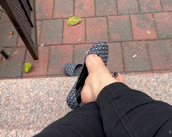 Lucy Beast NYC aka mslucybeastnyc OnlyFans - Patiently waiting outside with my flats…