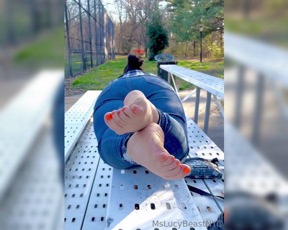 Lucy Beast NYC aka mslucybeastnyc OnlyFans - Thicc ass soles and…ass lol