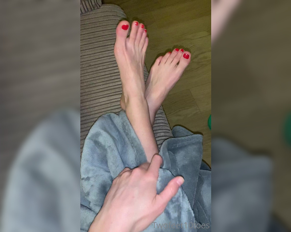 Miss Emma Rose aka emmaemmarose OnlyFans - Resting my tired feet… I would have you kneeling right in front on me, massaging and