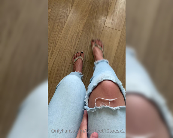 Miss Emma Rose aka emmaemmarose OnlyFans - My round the house flip flops have seen best of days purchase them then buy