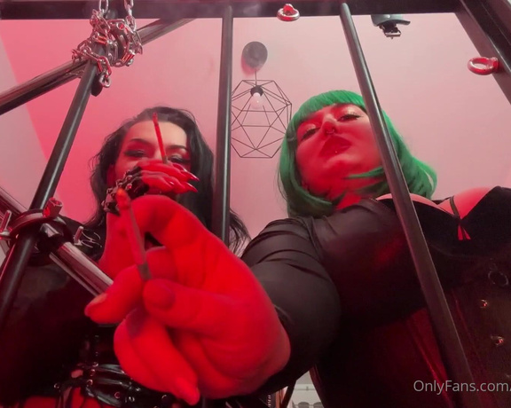 Mistress_Karino aka mistresskarino OnlyFans - MONTHLY FREE FULL CLIP You are our prisoner and you havent eaten for several days You