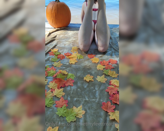 TheTinyFeetTreat VIP aka thetinyfeettreatvip OnlyFans - Feet and Ass in The Autumn Light  Autumn is fading, and winter is on the