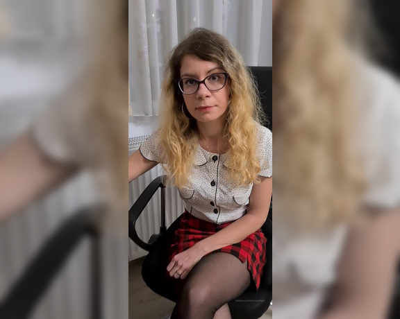 Miruna Fit Girl aka mirunafitgirl OnlyFans - RoleplayPart I  Me as a school girl talking to my teacher and apologising for not