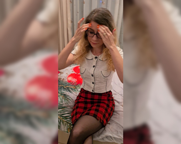 Miruna Fit Girl aka mirunafitgirl OnlyFans - ROLEPLAYPart III  Me as a School Girl coming back from school and being relaxed