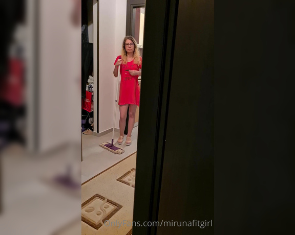 Miruna Fit Girl aka mirunafitgirl OnlyFans - ROLEPLAYPART III  Me as a Housekeeper quiting the job