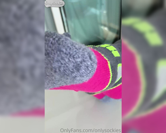 OnlySockies aka onlysockies OnlyFans - Sock worship and wet yoga pants