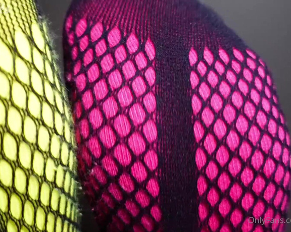 OnlySockies aka onlysockies OnlyFans - Fishnet With Socks Tease & JOI! Foot Worship POV)