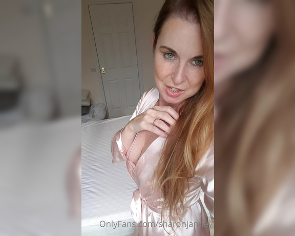 Sharon Janney aka sharonjanney OnlyFans - You like my silky robe dont forget to message me for my more explicit videosx