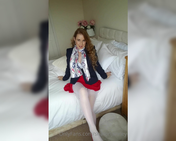 Sharon Janney aka sharonjanney OnlyFans - Red ,white and ,blue,pantyhose and stockings just for you Dont forget to message me for custom