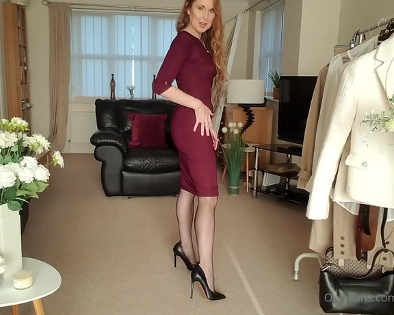 Sharon Janney aka sharonjanney OnlyFans - You like my dress with big slitfully fashion stockings for you Dont forget to message