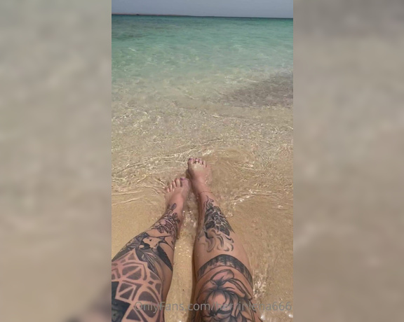 Herrin Lena aka herrinlena666 OnlyFans - Keep calm and enjoy the view & by that I mean my feet!