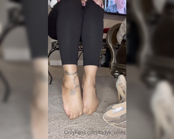 Ladyk Soles aka ladyk_soles OnlyFans - Open Toe Heel Striptease