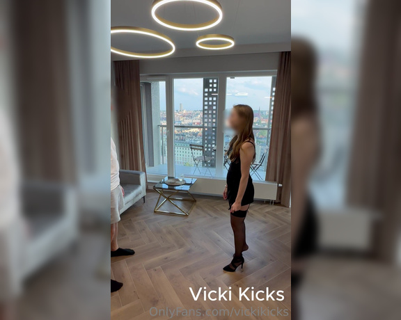 Vicki Kicks aka vickikicks OnlyFans - Fixed, longer version Striptease, there is only one rule For each kick you can