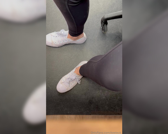 Keeley Kennedy aka keeleyk OnlyFans - Omg these socks and these shoes are getting SO sweaty Like and comment if you