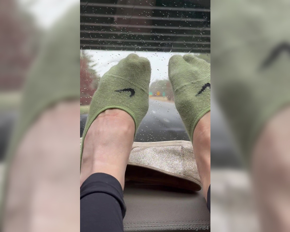 Keeley Kennedy aka keeleyk OnlyFans - Do you guys like my Toms and socks They are so sweaty and smelly after