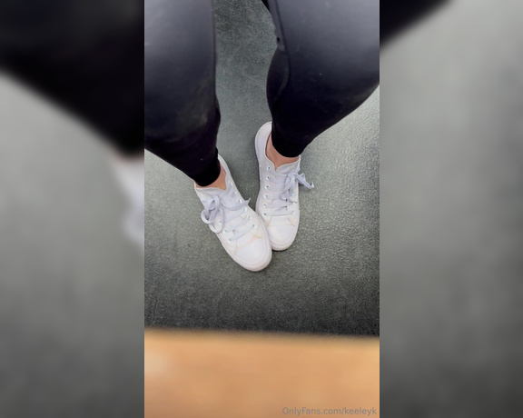 Keeley Kennedy aka keeleyk OnlyFans - Omg these socks and these shoes are getting SO sweaty Like and comment if you