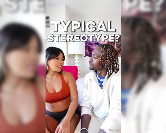 Astrodomina aka astrodomina OnlyFans - Here’s a typical #stereotype for Nigerians and Filipinos! Recently collaborated with FreakyT and I’ll let you