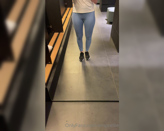 Empress Ellie aka emprellie OnlyFans - My workout motivation is to build up as much sweat as possible So when