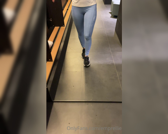 Empress Ellie aka emprellie OnlyFans - My workout motivation is to build up as much sweat as possible So when