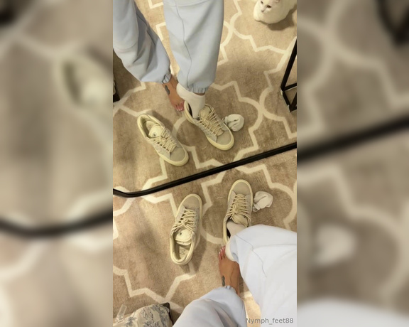 Enna_88 aka enna_88 OnlyFans - Come here now smell my feet I wore the sneakers for 6 hours straightits just