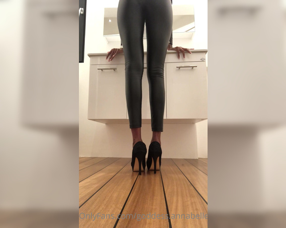 Goddess Annabelle aka goddess.annabelle OnlyFans - You see how tall I am Next to me you are just a small pathetic worm