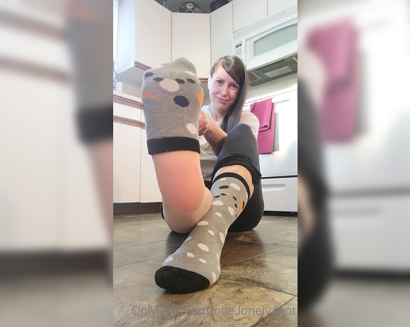 One lonely foot aka one.lonely.foot OnlyFans - Sunday sock removal