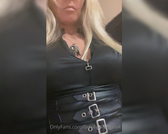 Lady Dark Angel aka Ladydarkangeluk Onlyfans - Leather…