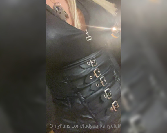 Lady Dark Angel aka Ladydarkangeluk Onlyfans - Leather…