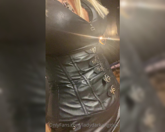 Lady Dark Angel aka Ladydarkangeluk Onlyfans - Leather…