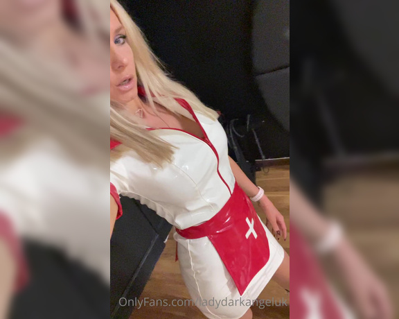 Lady Dark Angel aka Ladydarkangeluk Onlyfans - Nurse angel this morning