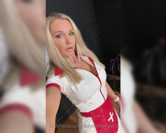 Lady Dark Angel aka Ladydarkangeluk Onlyfans - Nurse angel this morning