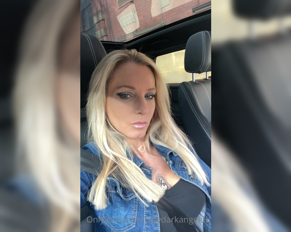 Lady Dark Angel aka Ladydarkangeluk Onlyfans - Off for some public humiliation