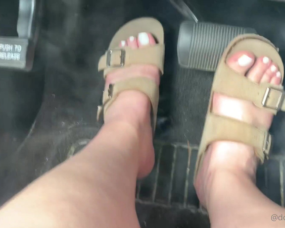 DMostest aka doingthemostest OnlyFans - Driving in Birkenstocks